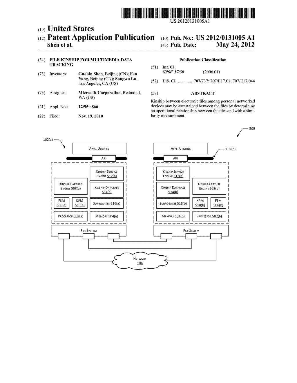 File Kinship for Multimedia Data Tracking - diagram, schematic, and image 01