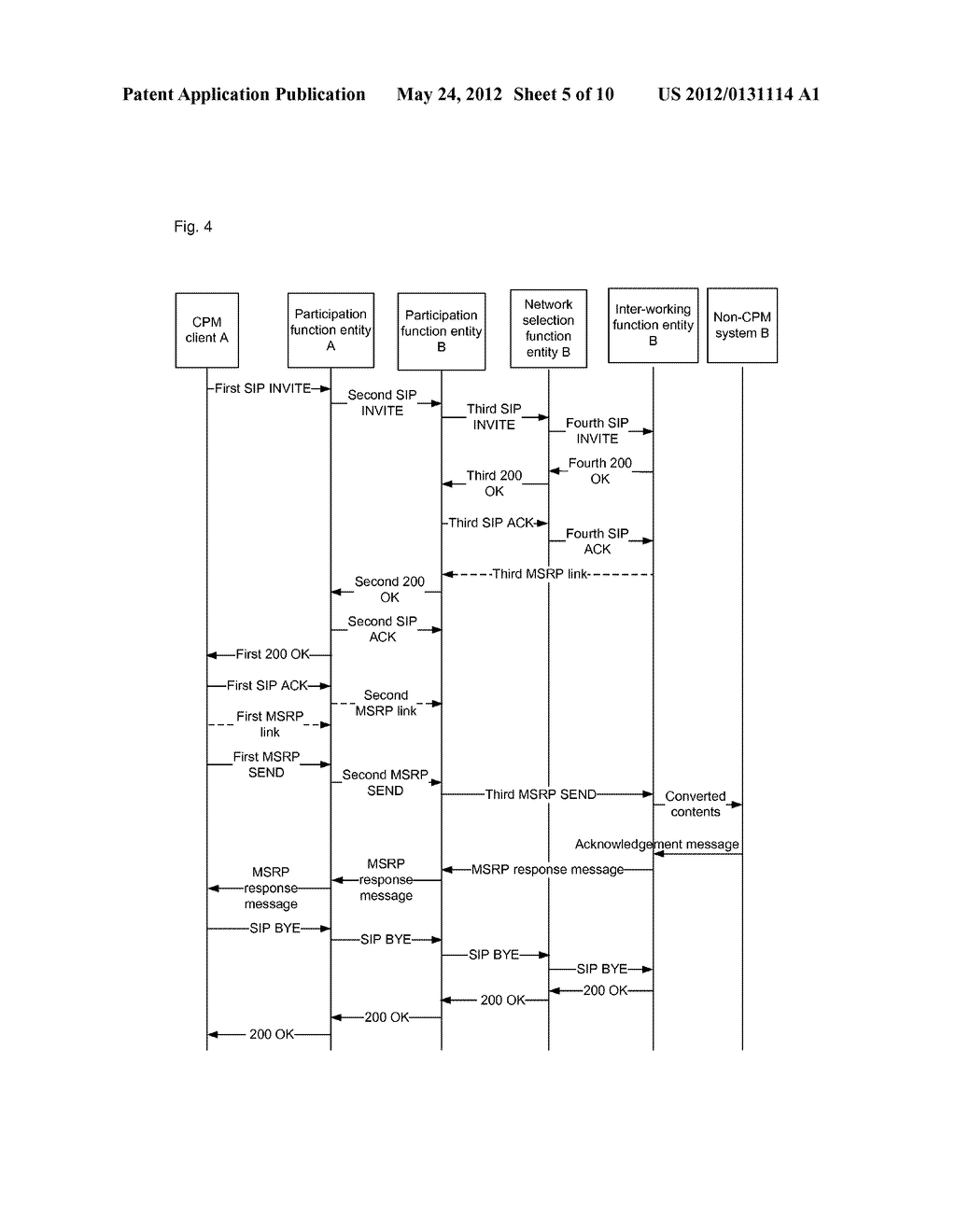 Method and system for transmitting large message mode CPM messages - diagram, schematic, and image 06