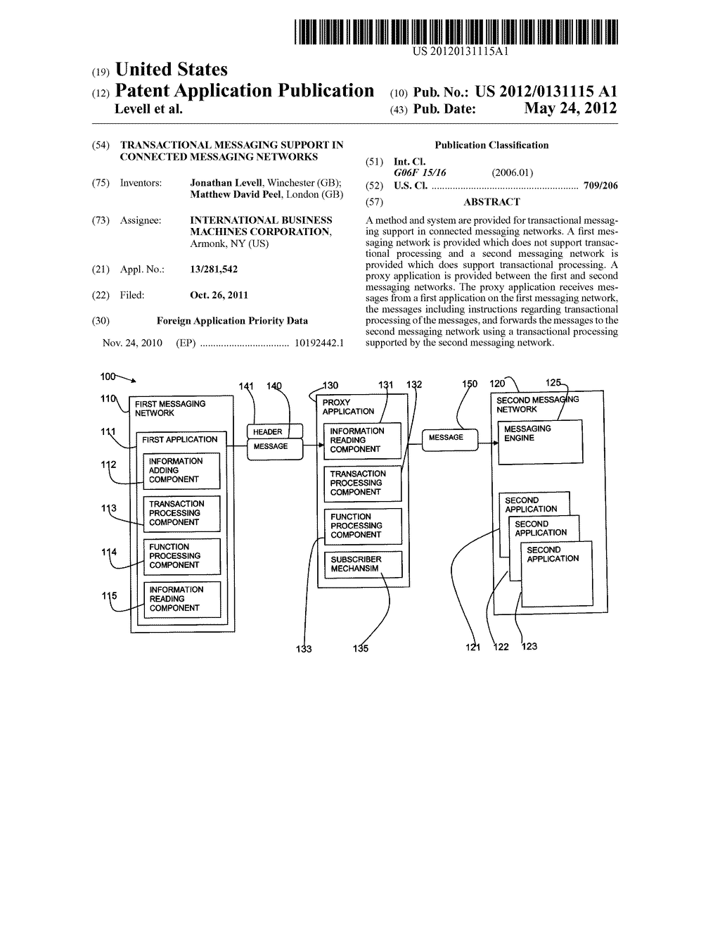 TRANSACTIONAL MESSAGING SUPPORT IN CONNECTED MESSAGING NETWORKS - diagram, schematic, and image 01