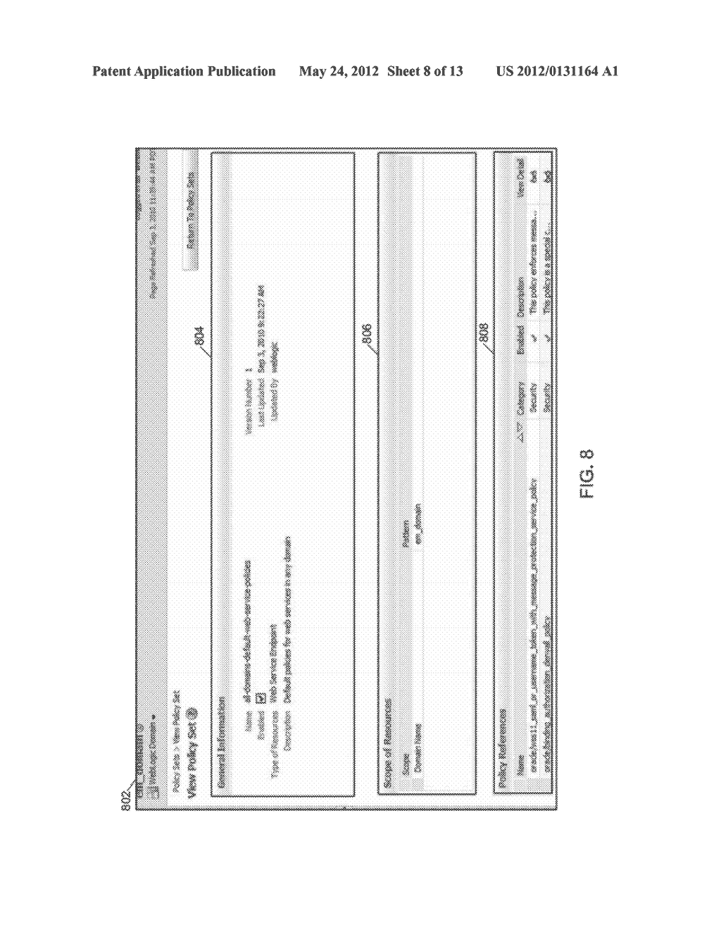 ATTACHING WEB SERVICE POLICIES TO A GROUP OF POLICY SUBJECTS - diagram, schematic, and image 09