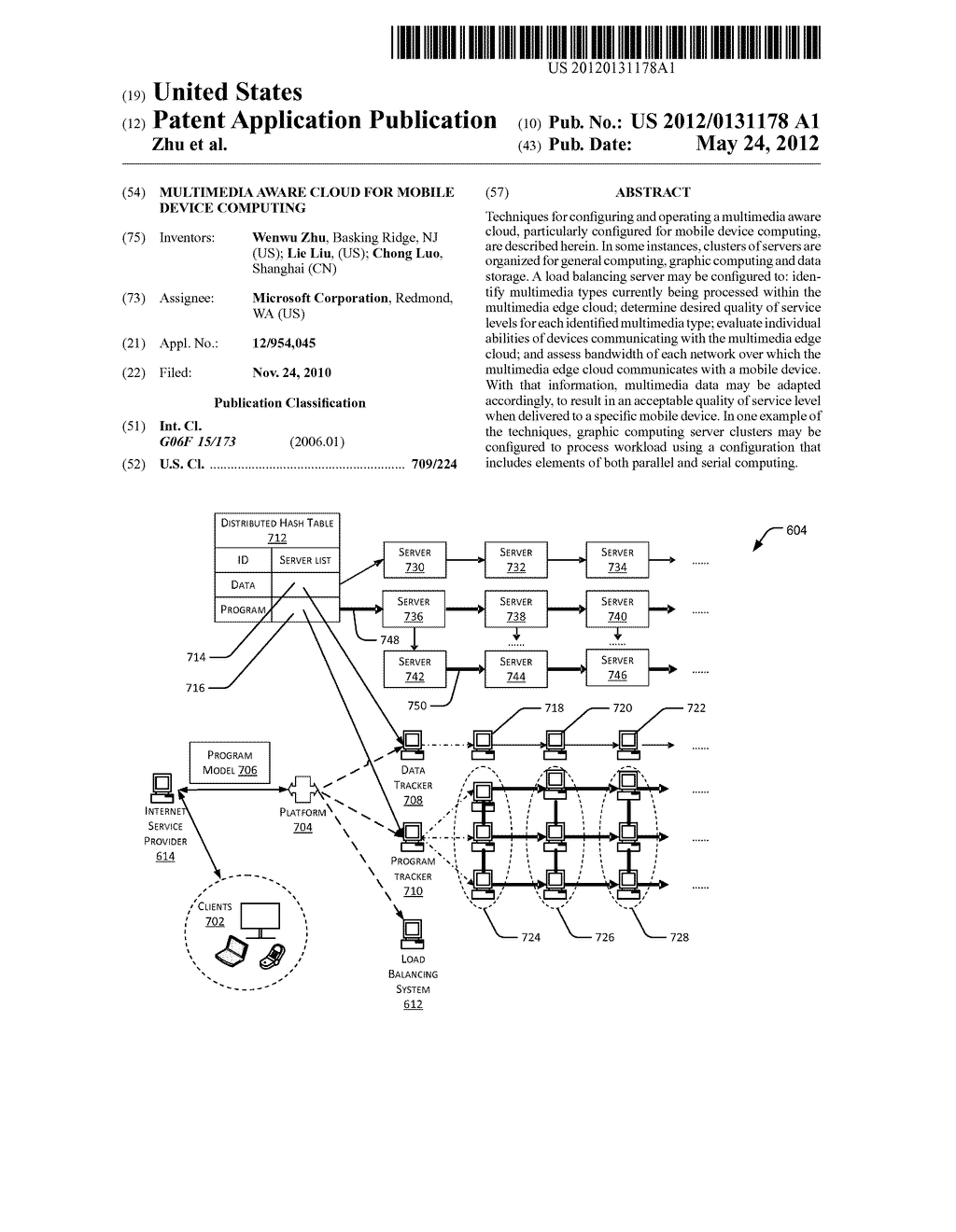 Multimedia Aware Cloud for Mobile Device Computing - diagram, schematic, and image 01