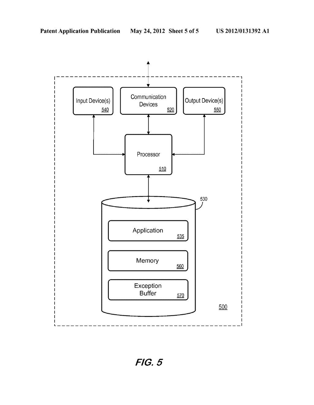 SYSTEMS AND METHODS PROVIDING AN EXCEPTION BUFFER TO FACILITATE PROCESSING     OF EVENT HANDLER ERRORS - diagram, schematic, and image 06