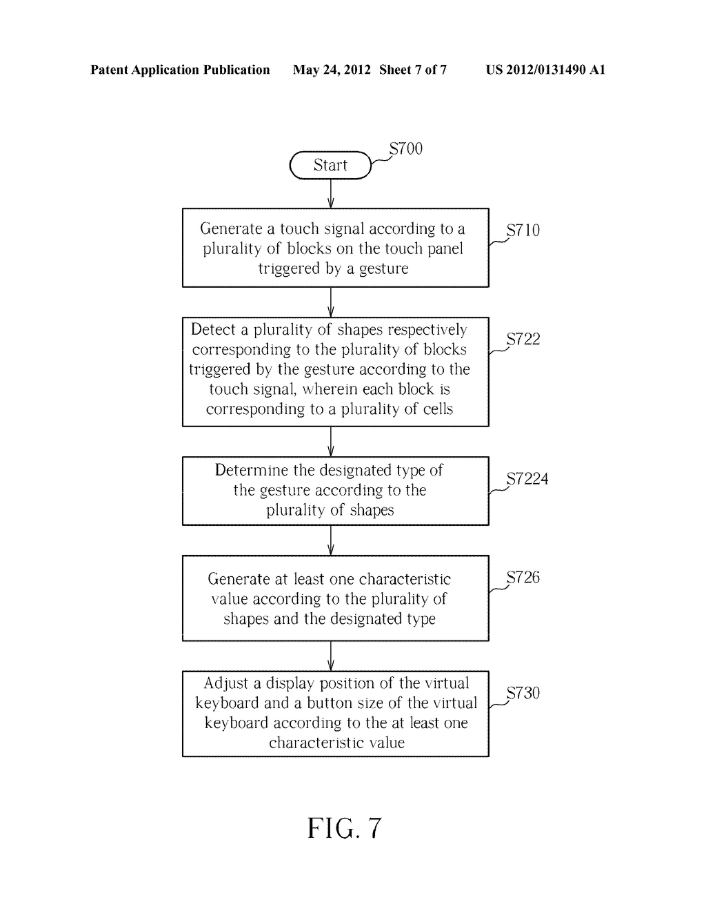 TOUCH-CONTROLLED DEVICE AND METHOD FOR DISPLAYING A VIRTUAL KEYBOARD ON     THE TOUCH-CONTROLLED DEVICE THEREOF - diagram, schematic, and image 08