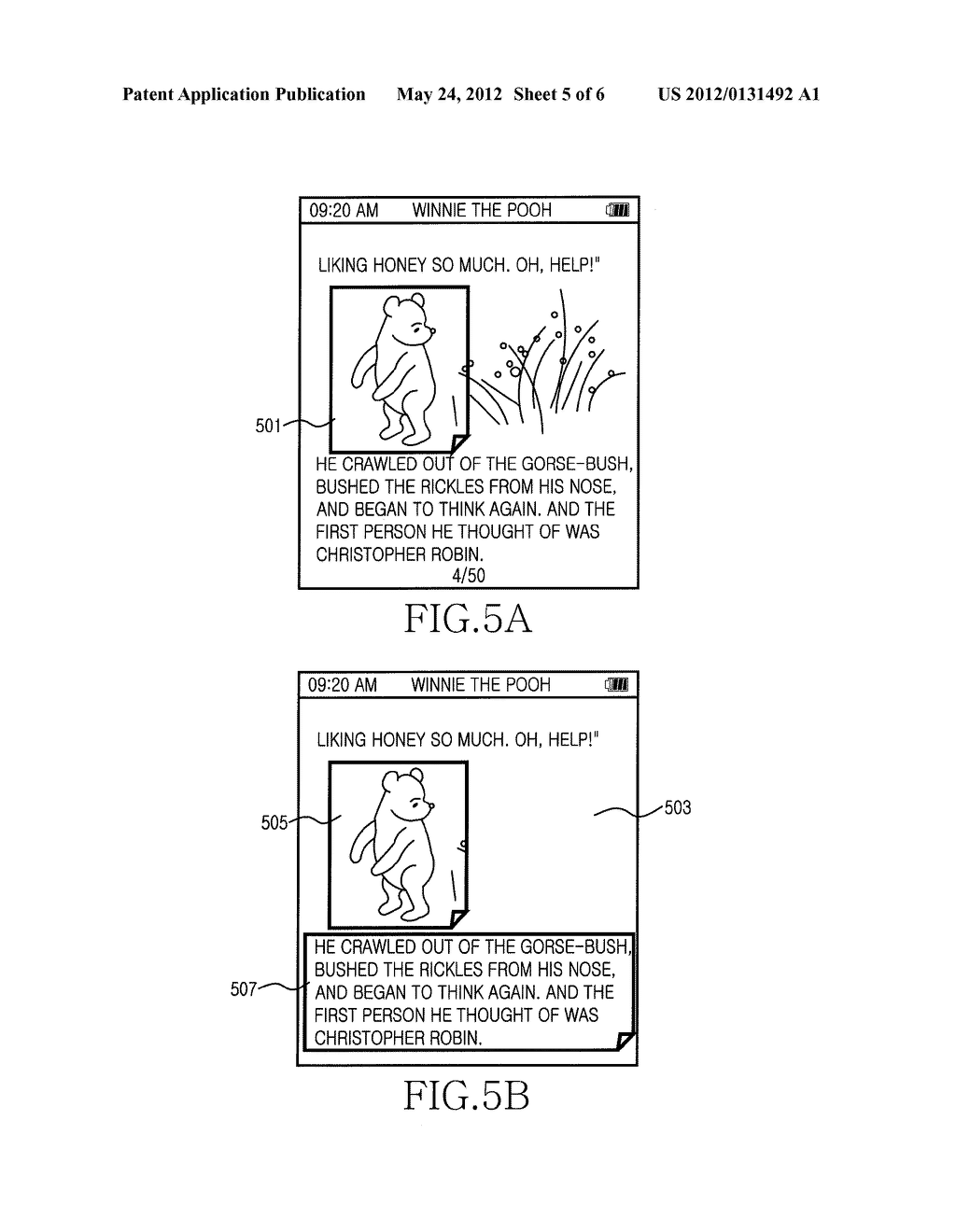 APPARATUS AND METHOD FOR PROVIDING ELECTRONIC BOOK FUNCTION IN PORTABLE     TERMINAL - diagram, schematic, and image 06
