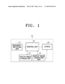 APPARATUS AND METHOD FOR SELECTING ITEM USING MOVEMENT OF OBJECT diagram and image