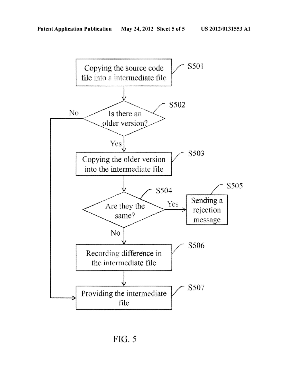 SOURCE CODE FILE MANAGEMENT SYSTEM AND METHOD - diagram, schematic, and image 06