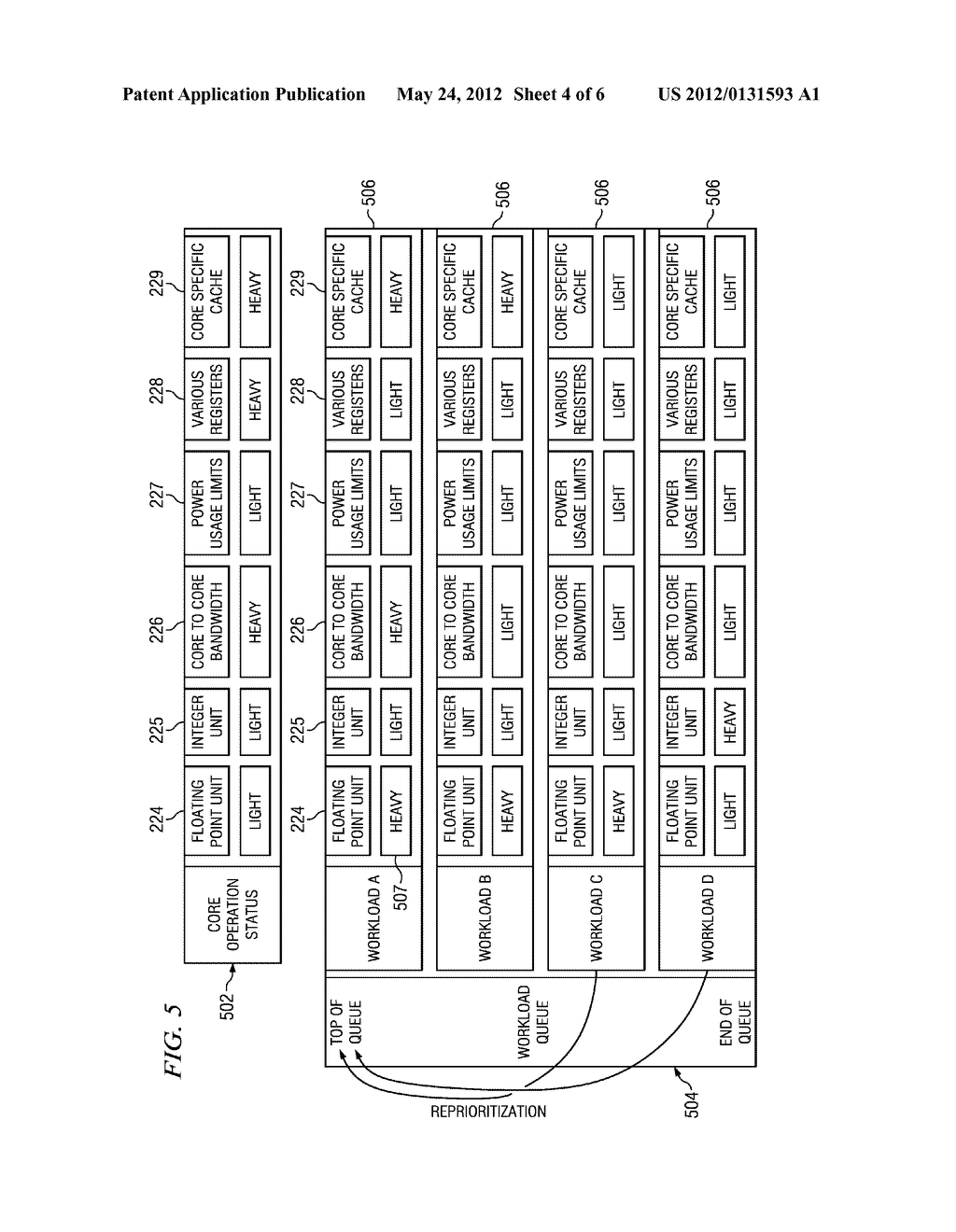 SYSTEM AND METHOD FOR COMPUTING WORKLOAD METADATA GENERATION, ANALYSIS,     AND UTILIZATION - diagram, schematic, and image 05