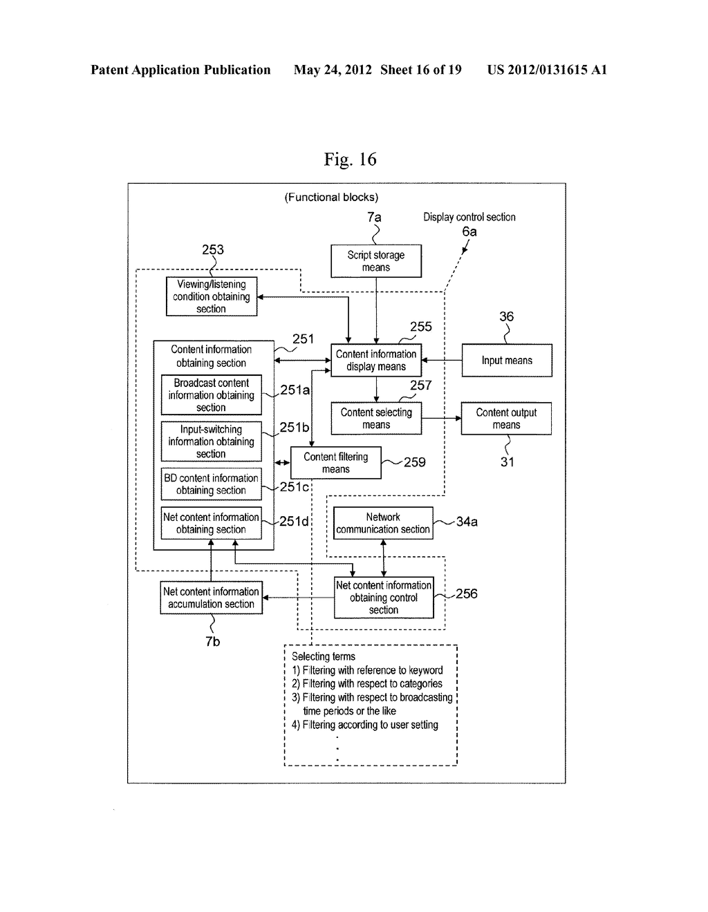 CONTENT VIEWING/LISTENING DEVICE AND CONTENT DISPLAY DEVICE - diagram, schematic, and image 17