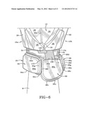 GLOVE WITH A TWO-PIECE WRIST GUARD diagram and image