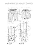 DOUBLE-FEED KNITTING METHOD FOR A GARMENT SUCH AS TIGHTS OR THE LIKE,     MACHINE TO IMPLEMENT SAID METHOD AND GARMENT PRODUCED THEREWITH diagram and image