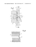 DOUBLE-FEED KNITTING METHOD FOR A GARMENT SUCH AS TIGHTS OR THE LIKE,     MACHINE TO IMPLEMENT SAID METHOD AND GARMENT PRODUCED THEREWITH diagram and image