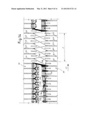 DOUBLE-FEED KNITTING METHOD FOR A GARMENT SUCH AS TIGHTS OR THE LIKE,     MACHINE TO IMPLEMENT SAID METHOD AND GARMENT PRODUCED THEREWITH diagram and image