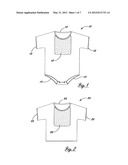 Permanently Embedded Protective Covering for Articles of Clothing diagram and image