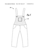 Permanently Embedded Protective Covering for Articles of Clothing diagram and image