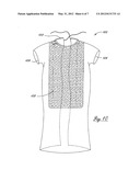 Permanently Embedded Protective Covering for Articles of Clothing diagram and image