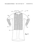 Permanently Embedded Protective Covering for Articles of Clothing diagram and image