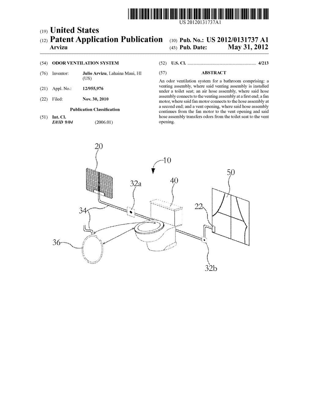 ODOR VENTILATION SYSTEM - diagram, schematic, and image 01