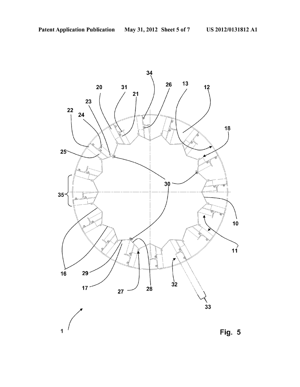 DRYING CYLINDER OF THE TYPE FOR PLANTS FOR THE PRODUCTION OF BITUMINOUS     MACADAMS - diagram, schematic, and image 06