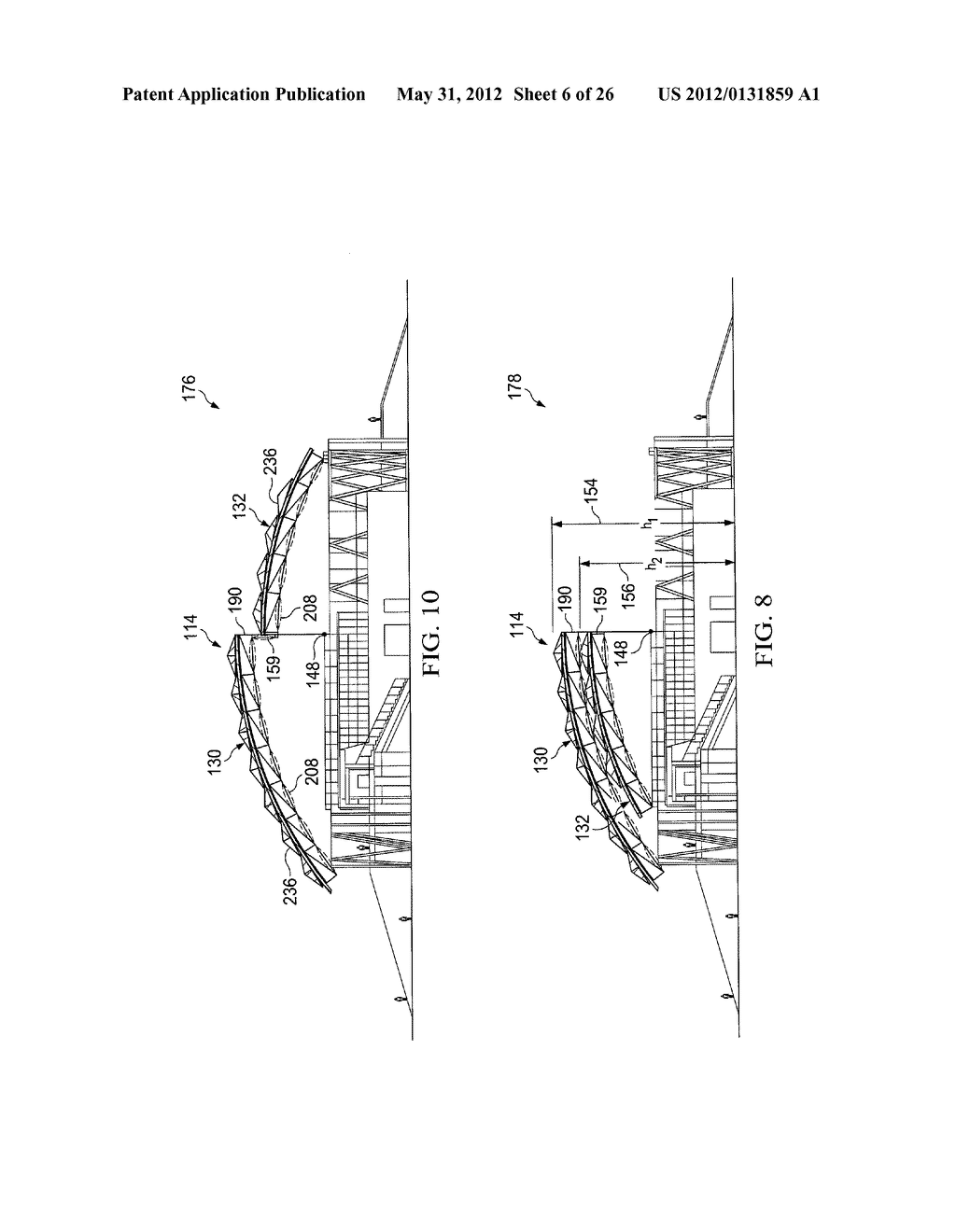 MULTI-LAYER, REVOLVING STADIUM ROOF - diagram, schematic, and image 07