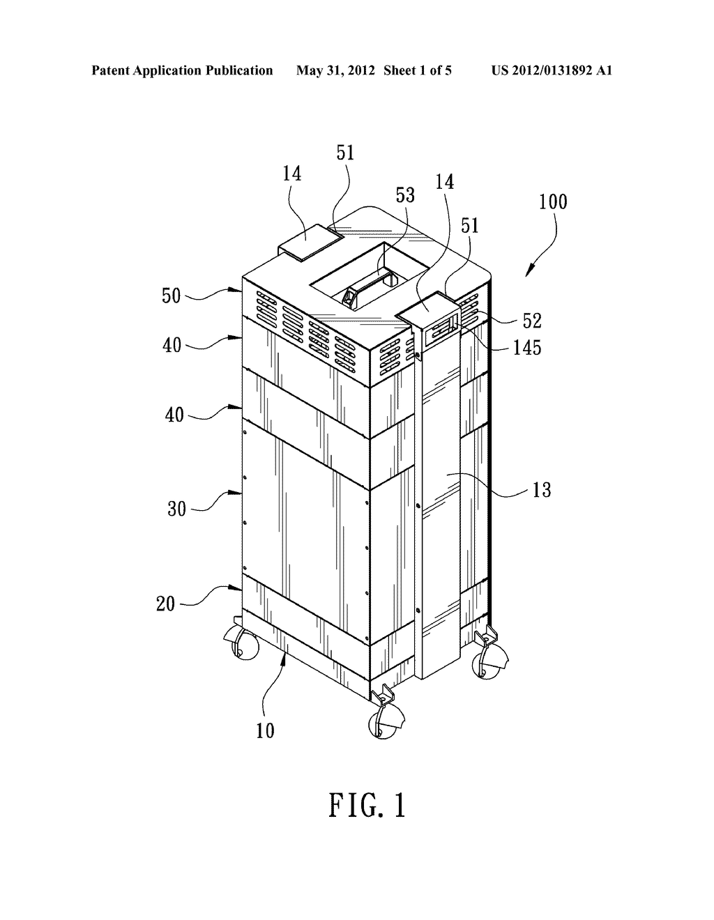 DETACHABLE AIR FILTER MACHINE - diagram, schematic, and image 02