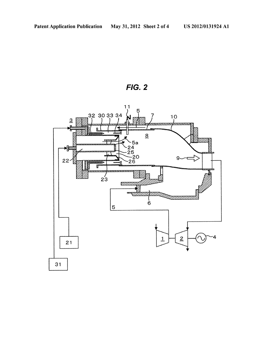 Gas Turbine Combustor and Fuel Supply Method Used for the Same - diagram, schematic, and image 03