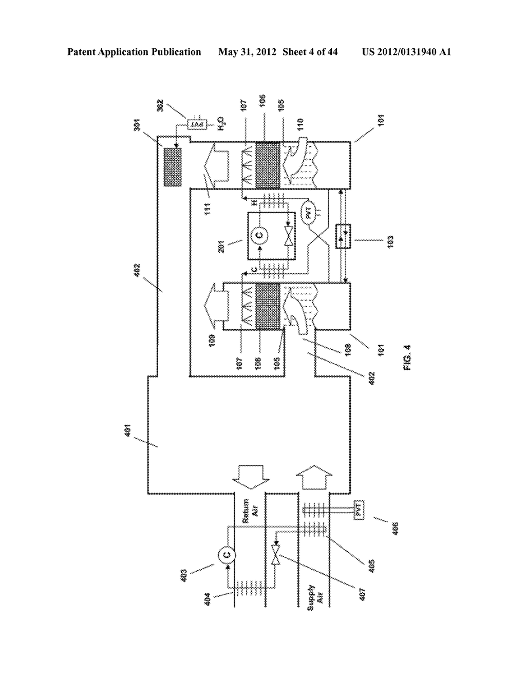 METHODS AND SYSTEMS FOR DESICCANT AIR CONDITIONING WITH COMBUSTION     CONTAMINANT FILTERING - diagram, schematic, and image 05