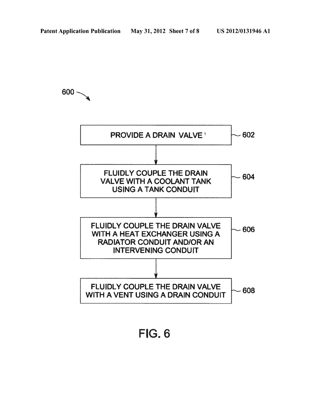 COOLING SYSTEM FOR AN ENGINE AND METHOD OF PROVIDING A COOLING SYSTEM FOR     AN ENGINE - diagram, schematic, and image 08