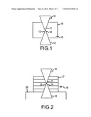 Cutting Arrangement Having a Tip-to-Tip Blade Arrangement diagram and image