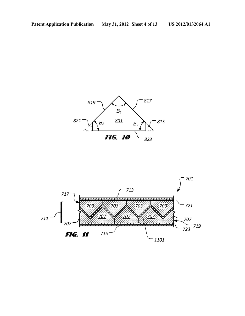 Armor Having Prismatic, Tesselated Core - diagram, schematic, and image 05