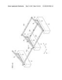 STRUCTURE INSTALLATION RACK, METHOD FOR INSTALLING THE SAME, STRUCTURE     CONNECTING STRUCTURE, CONNECTION MEMBER AND METHOD FOR INSTALLING THIS     STRUCTURE CONNECTING STRUCTURE, AND SOLAR CELL SYSTEM diagram and image