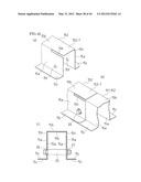 STRUCTURE INSTALLATION RACK, METHOD FOR INSTALLING THE SAME, STRUCTURE     CONNECTING STRUCTURE, CONNECTION MEMBER AND METHOD FOR INSTALLING THIS     STRUCTURE CONNECTING STRUCTURE, AND SOLAR CELL SYSTEM diagram and image