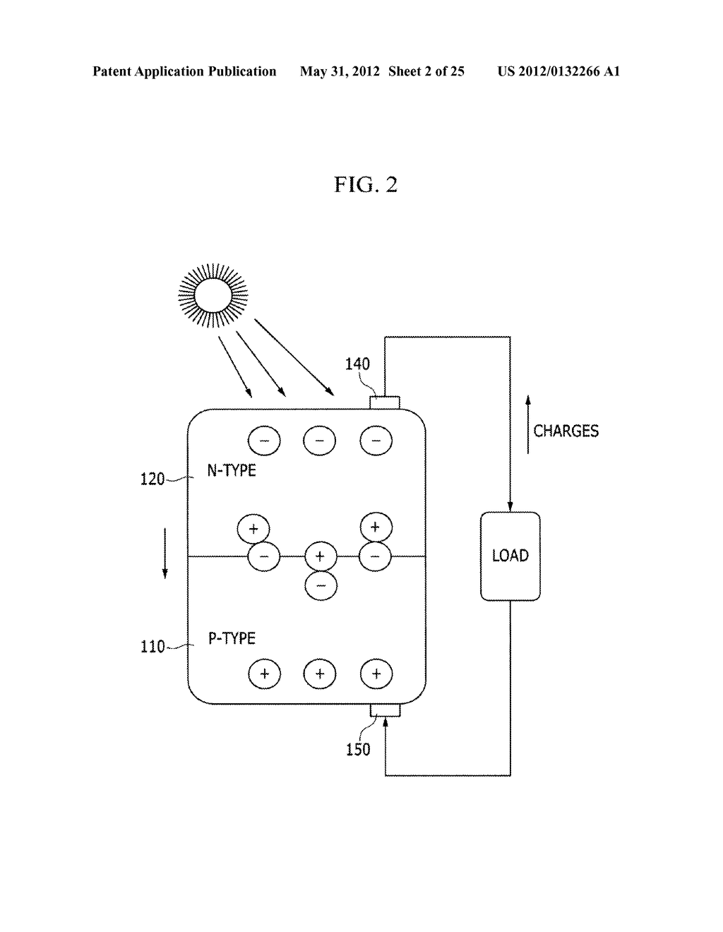 PHOTOELECTRIC CONVERSION DEVICE USING SEMICONDUCTOR NANOMATERIAL - diagram, schematic, and image 03