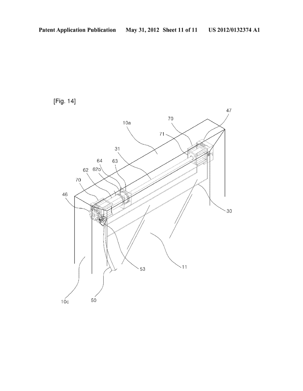 INSULATED GLASS WITH INTEGRAL BLIND - MANUALLY CONTROLLABLE - diagram, schematic, and image 12