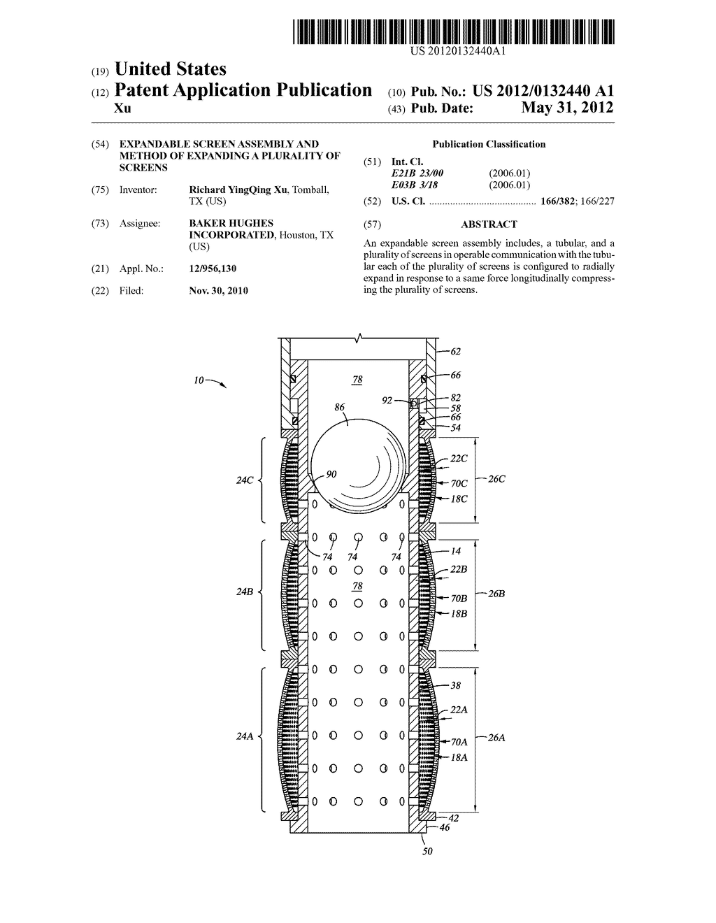 Expandable Screen Assembly and Method of Expanding a Plurality of Screens - diagram, schematic, and image 01
