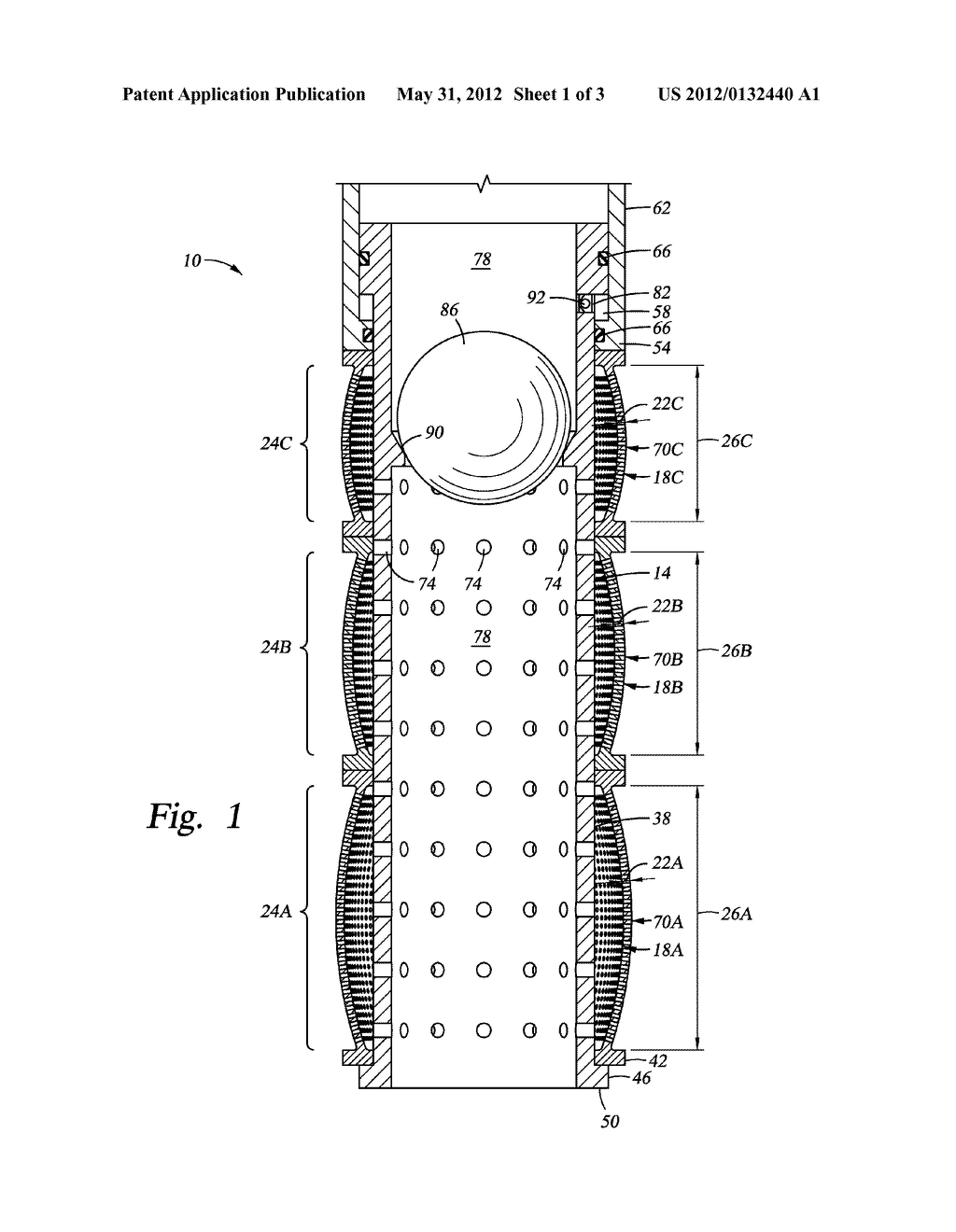 Expandable Screen Assembly and Method of Expanding a Plurality of Screens - diagram, schematic, and image 02