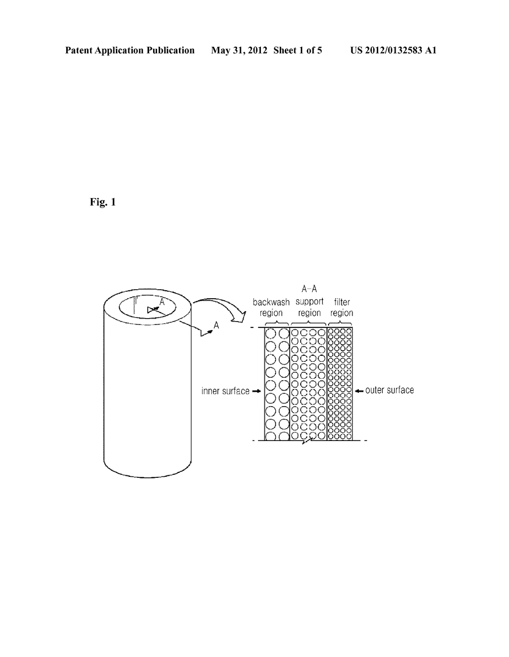 FLUORINE-BASED HOLLOW-FIBER MEMBRANE AND A PRODUCTION METHOD THEREFOR - diagram, schematic, and image 02