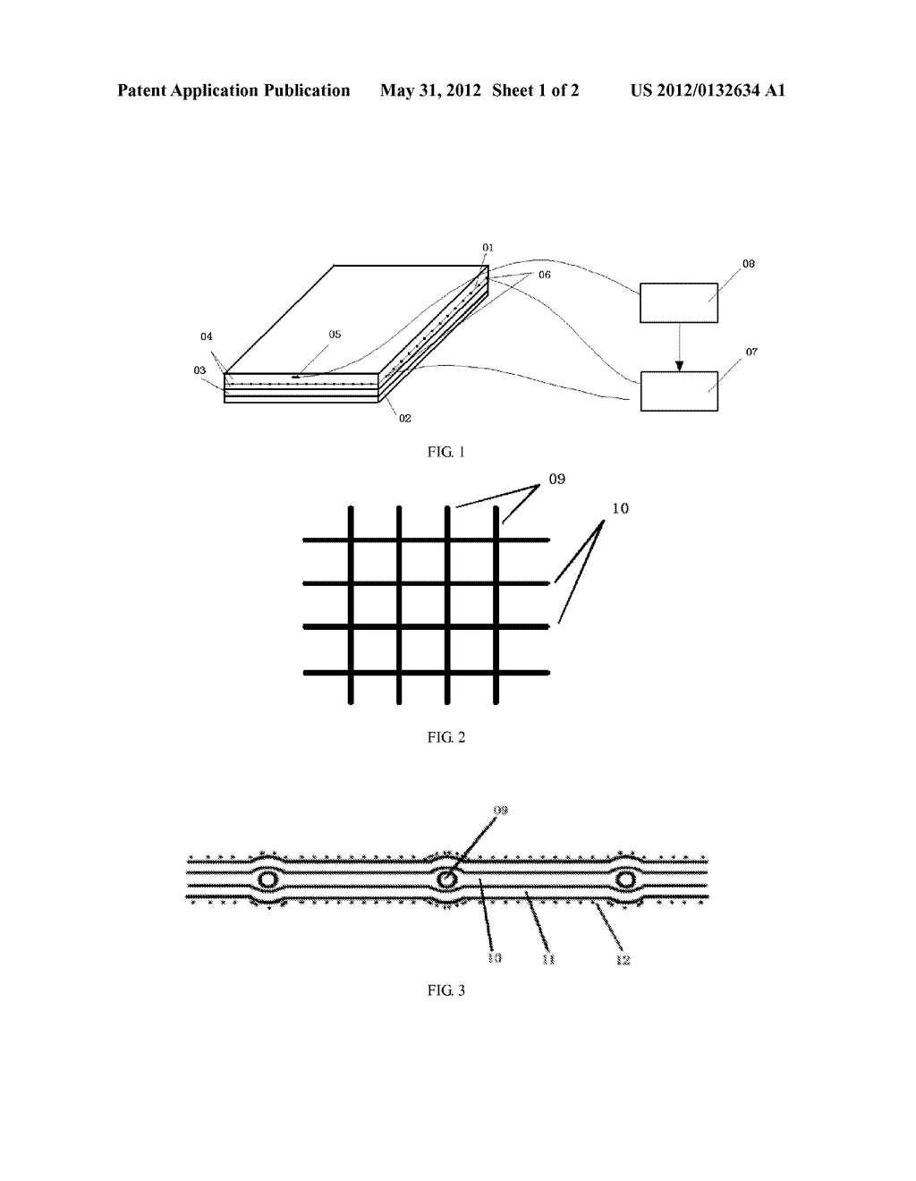 Deicing method based on carbon/glass fiber hybrid textile - diagram, schematic, and image 02