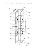 SUPPORT STRUT FOR THE SUPPORT OF A FLOOR STRUCTURE OF AN AIRCRAFT diagram and image