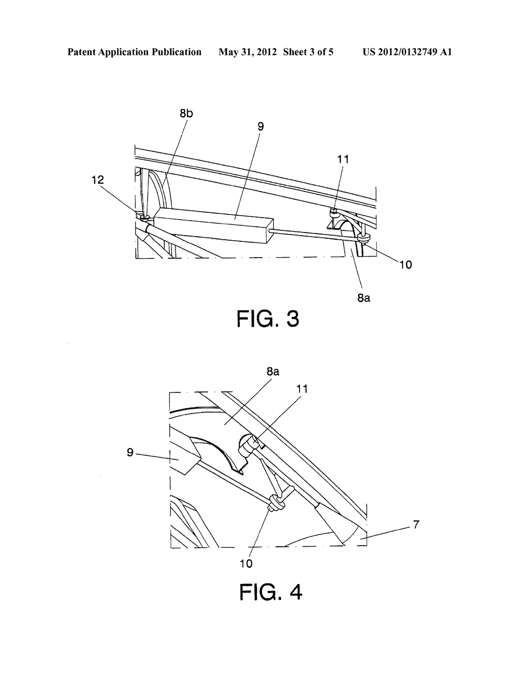 TAIL-CONE OF AN AIRCRAFT WITH MOVABLE FAIRING - diagram, schematic, and image 04