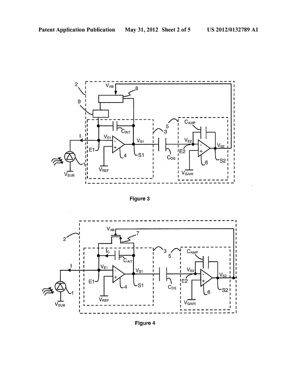 DETECTION CIRCUIT WITH CORRELATED DOUBLE SAMPLING WITH IMPROVED     ANTI-BLOOMING CIRCUIT - diagram, schematic, and image 03