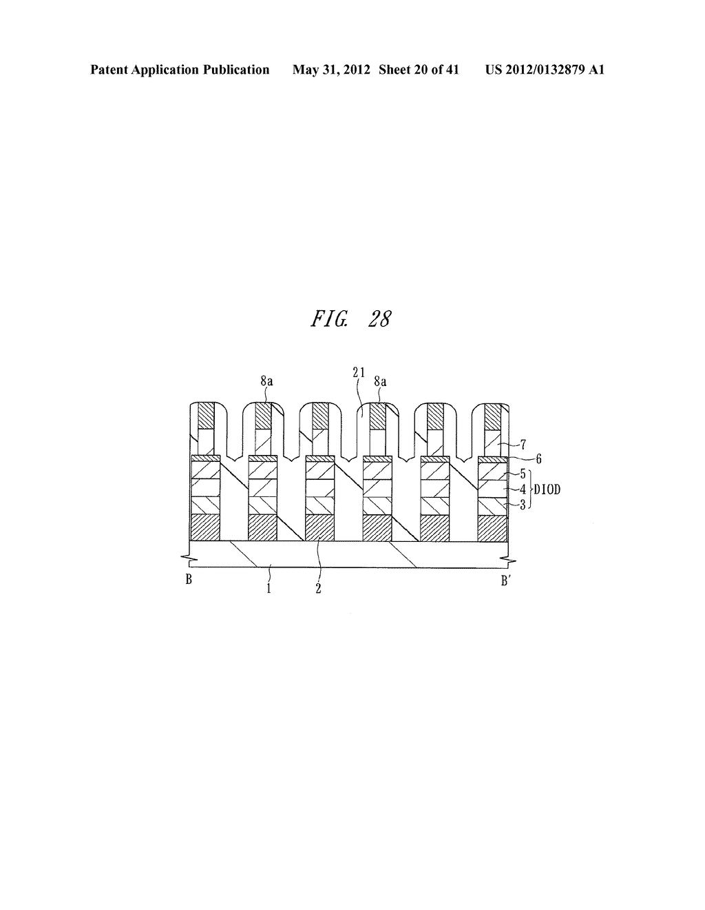 NONVOLATILE MEMORY DEVICE AND METHOD OF MANUFACTURING THE SAME - diagram, schematic, and image 21