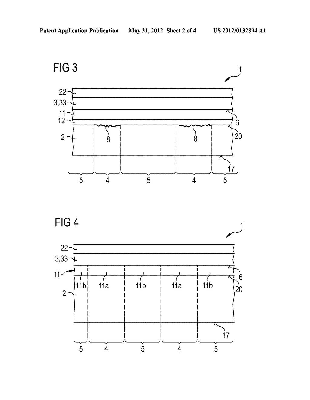 Organic Optoelectronic Component and Method for Producing an Organic     Optoelectronic Component - diagram, schematic, and image 03