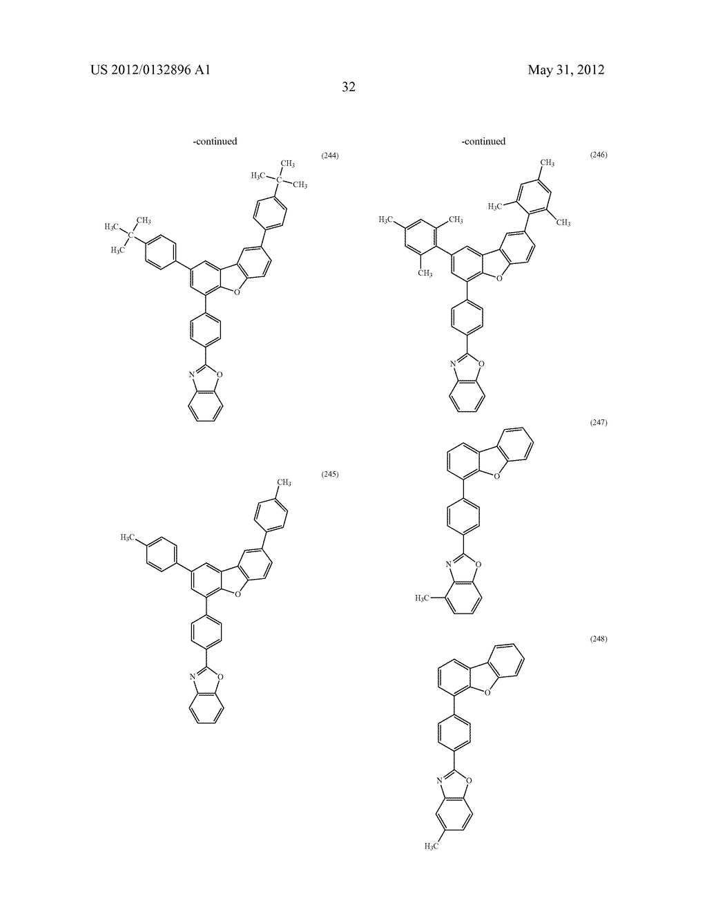 Benzoxazole Derivative, Light-Emitting Element, Light-Emitting Device,     Electronic Device, and Lighting Device - diagram, schematic, and image 55