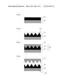 DIFFRACTION GRATING, ORGANIC EL ELEMENT USING THE SAME, AND MANUFACTURING     METHODS THEREOF diagram and image