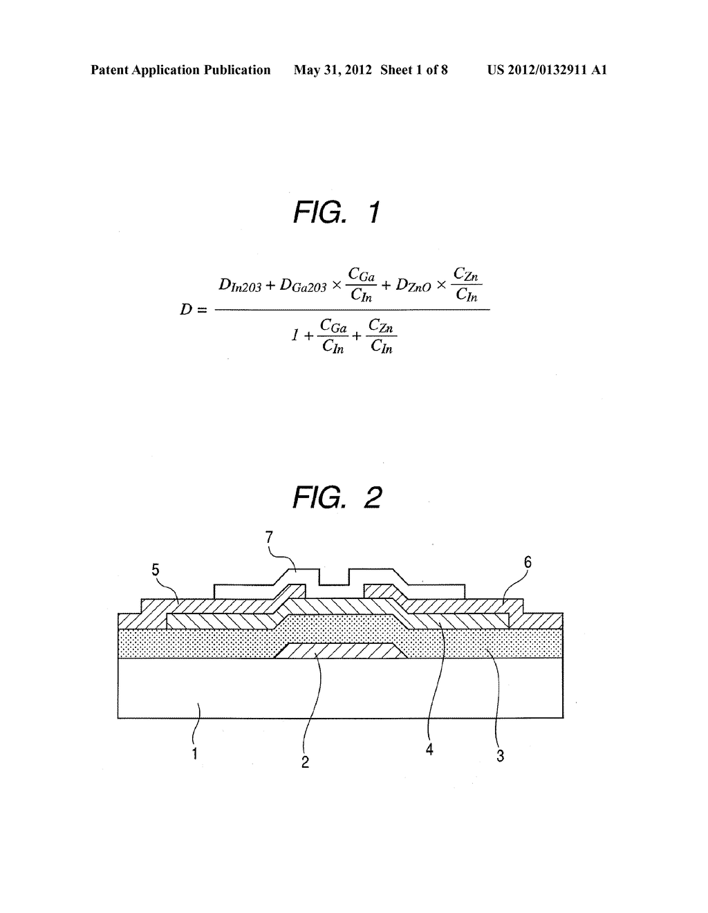 THIN FILM TRANSISTOR HAVING A TWO-LAYER SEMICONDUCTOR, MANUFACTURING     METHOD THEREFOR, AND DISPLAY APPARATUS USING THE SAME - diagram, schematic, and image 02