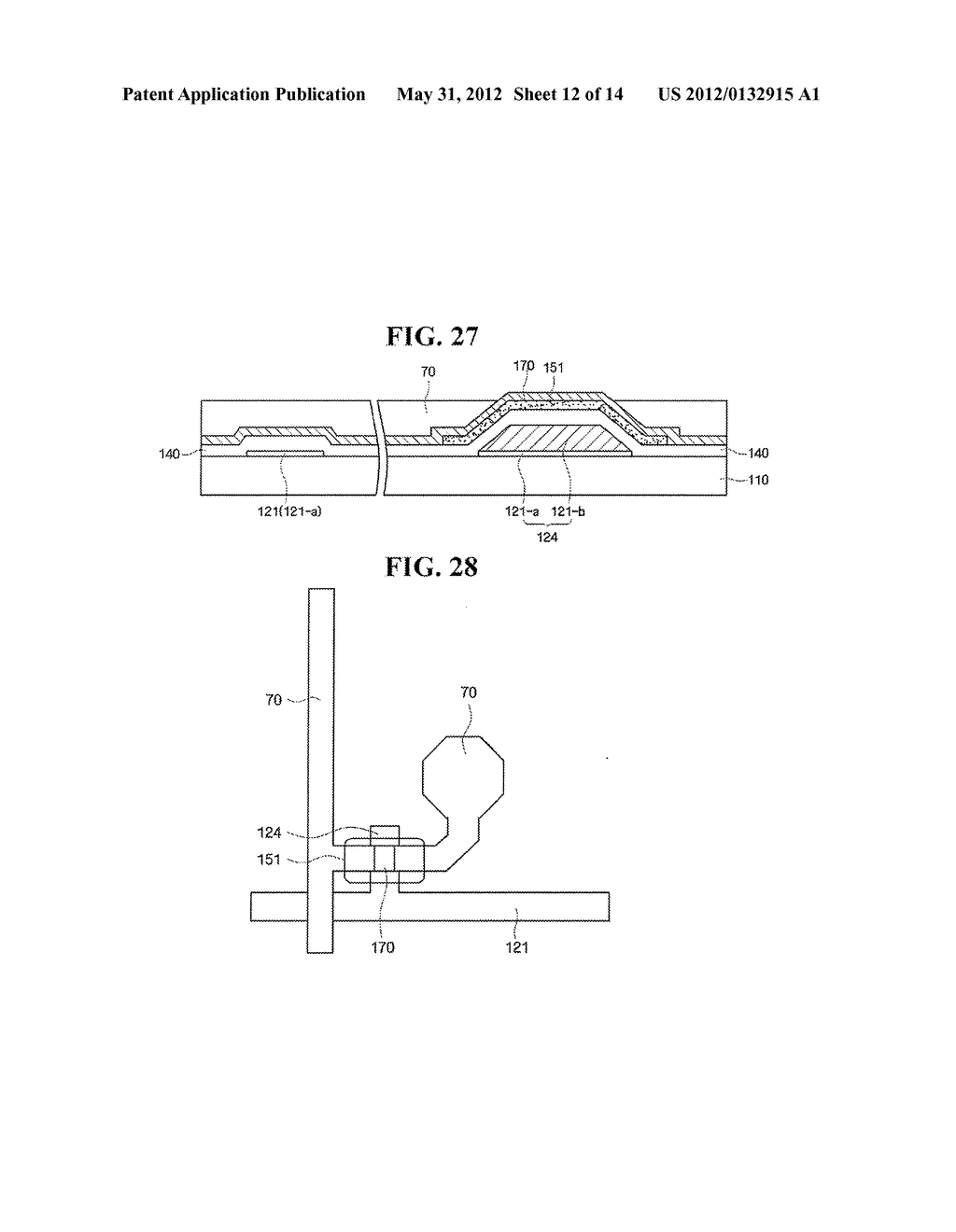 THIN FILM TRANSISTOR ARRAY SUBSTRATE AND MANUFACTURING METHOD THEREOF - diagram, schematic, and image 13