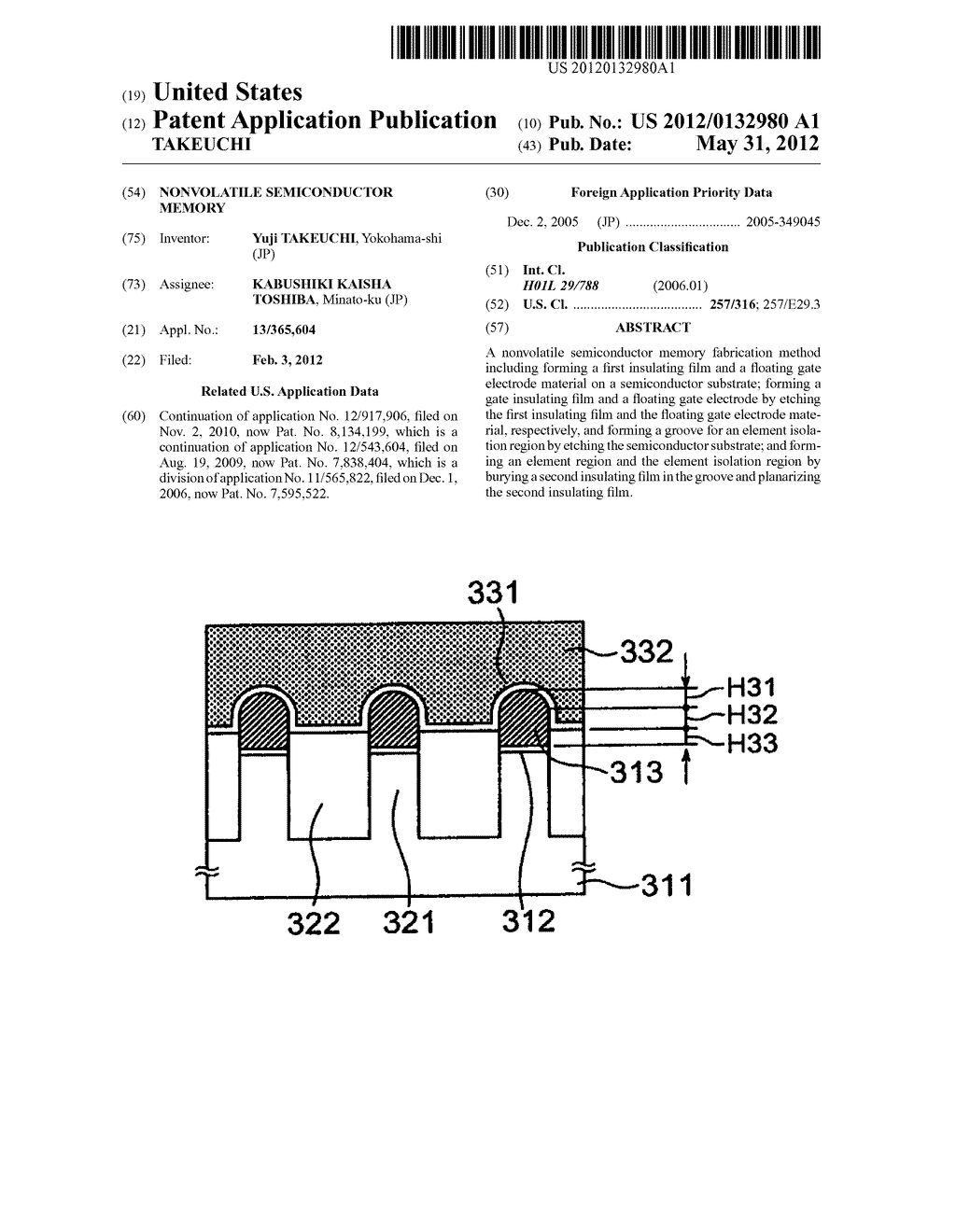  NONVOLATILE SEMICONDUCTOR MEMORY - diagram, schematic, and image 01