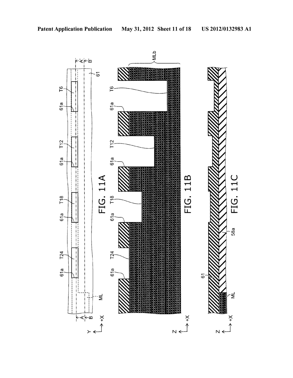 SEMICONDUCTOR MEMORY DEVICE AND METHOD FOR MANUFACTURING SAME - diagram, schematic, and image 12