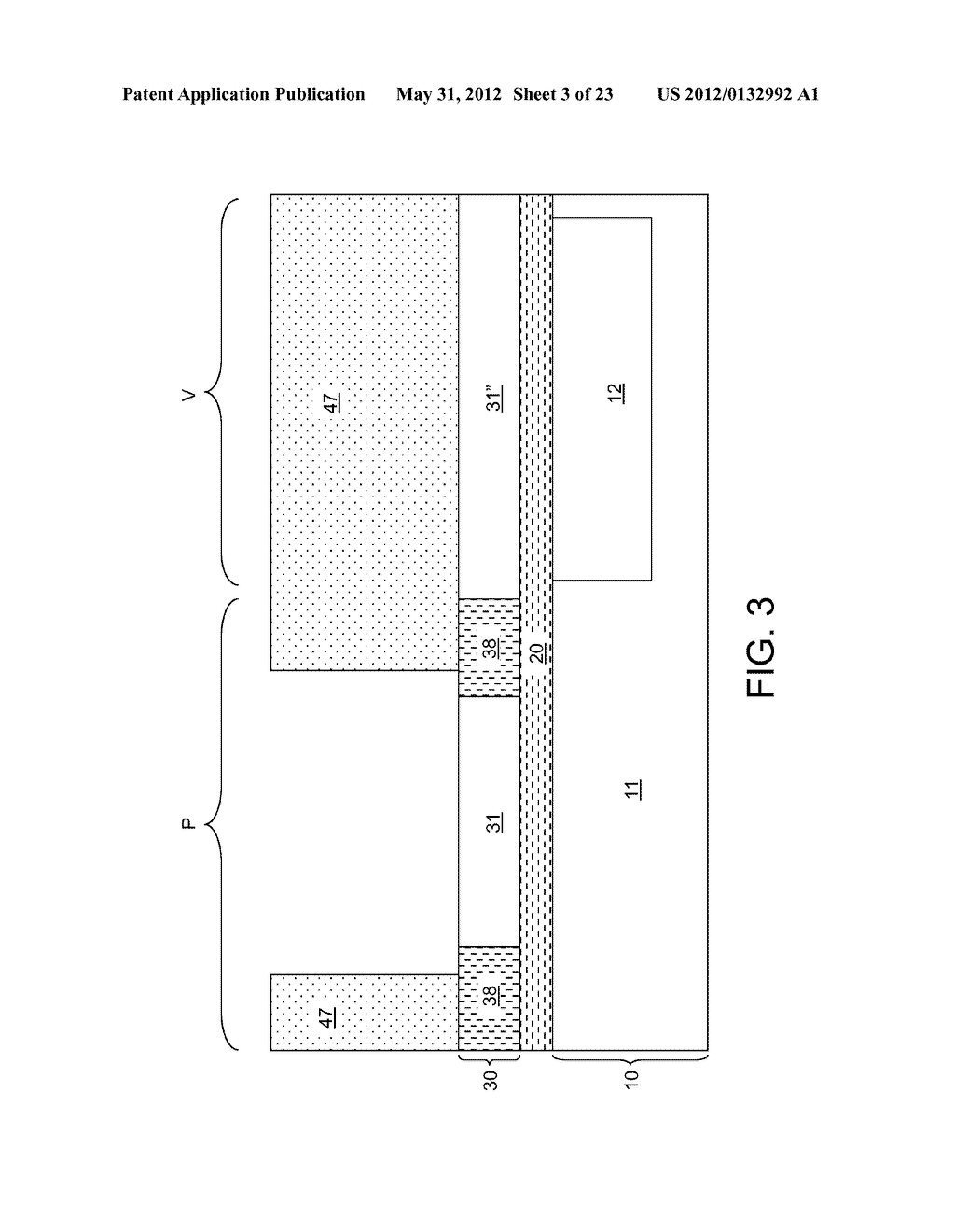 SEMICONDUCTOR STRUCTURE INCLUDING A HIGH PERFORMANCE FET AND A HIGH     VOLTAGE FET ON AN SOI SUBSTRATE - diagram, schematic, and image 04