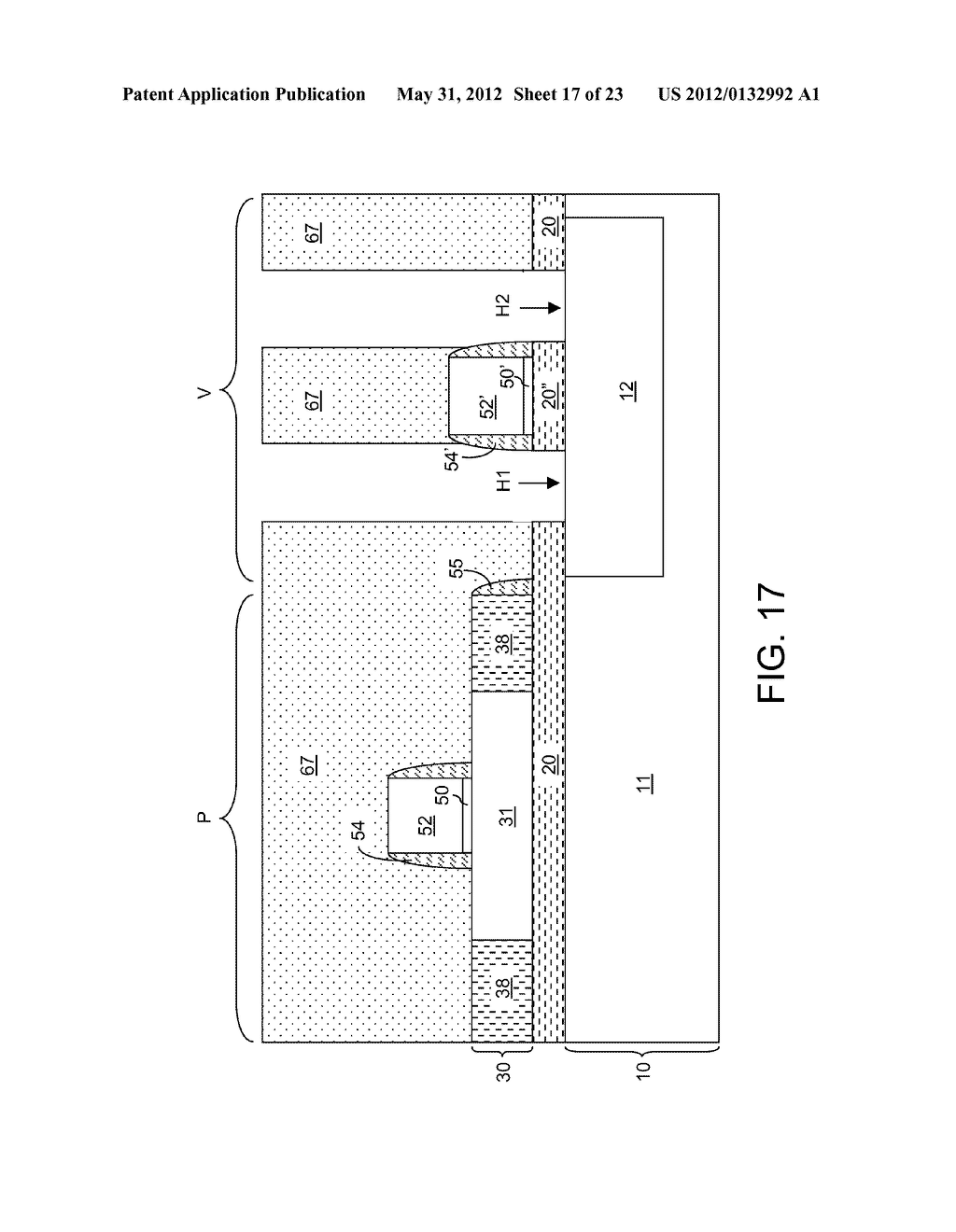 SEMICONDUCTOR STRUCTURE INCLUDING A HIGH PERFORMANCE FET AND A HIGH     VOLTAGE FET ON AN SOI SUBSTRATE - diagram, schematic, and image 18